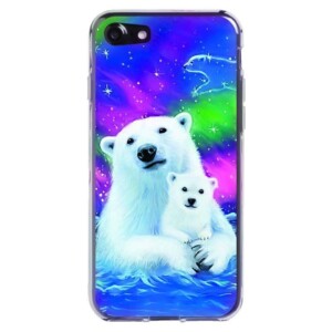 Coque iPhone SE 2022 ours polaire