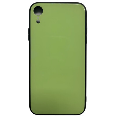 Coque iPhone XR anis brillant