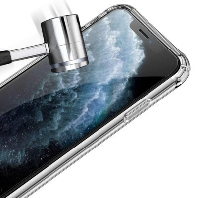 Coque iPhone XR transparente antichoc avec film