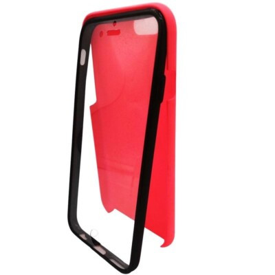 Coque iPhone 6 double face 360 rose