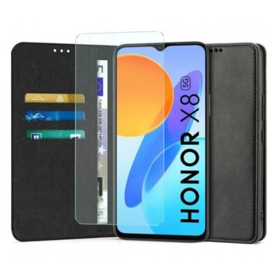 Etui Honor X8 avec film