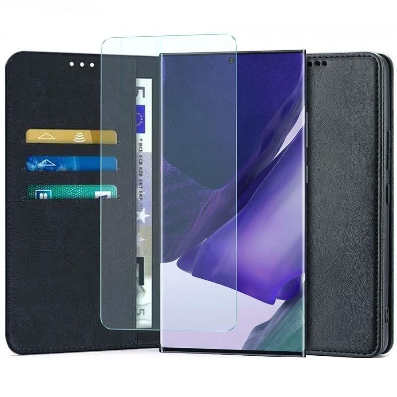 Etui Samsung Galaxy Note 20 ultra bleu avec film