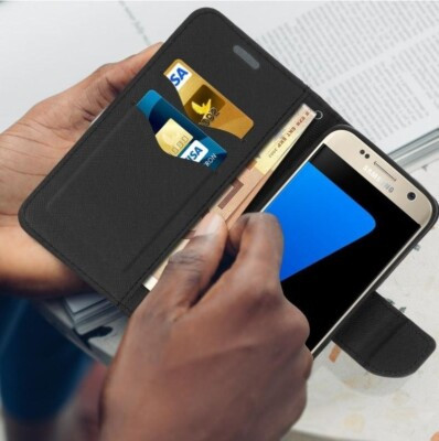 Etui Xiaomi Redmi Note 8T Portefeuille Noir