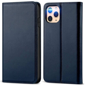 Etui iPhone 11 Pro Max Bleu Porte carte