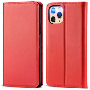 Etui iPhone 11 Pro Max Rouge Porte carte