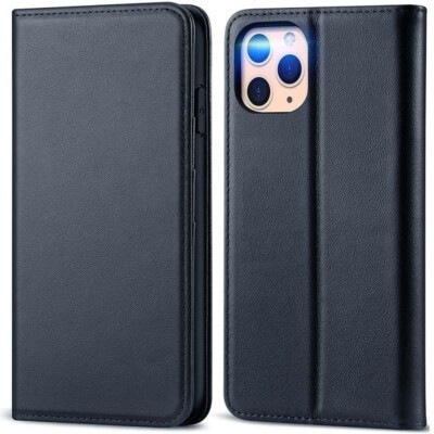 Etui iPhone 11 Pro Max bleu avec film
