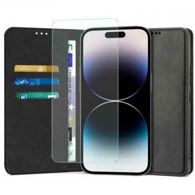 Etui iPhone 14 Pro avec film