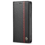 Etui iPhone 14 fibre de carbone Porte carte