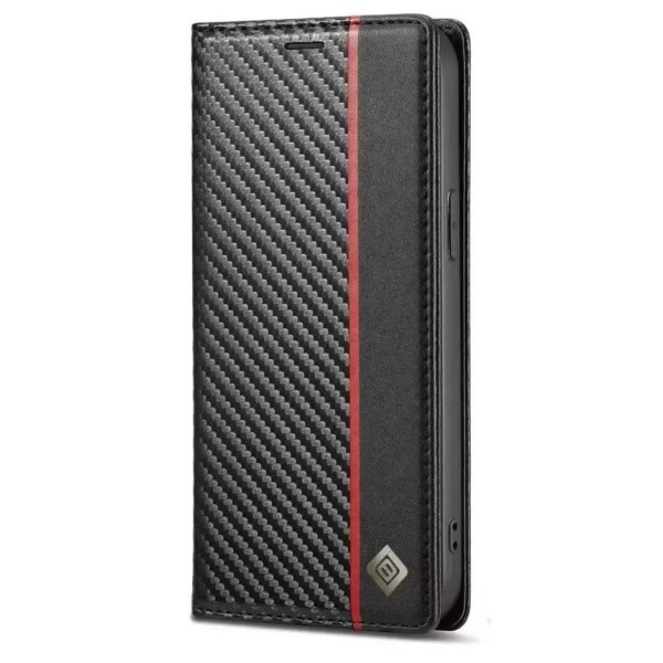 Etui iPhone 14 fibre de carbone Porte carte