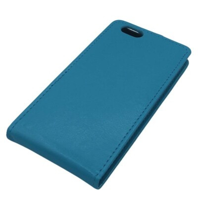 Etui iPhone 6 à clapet turquoise