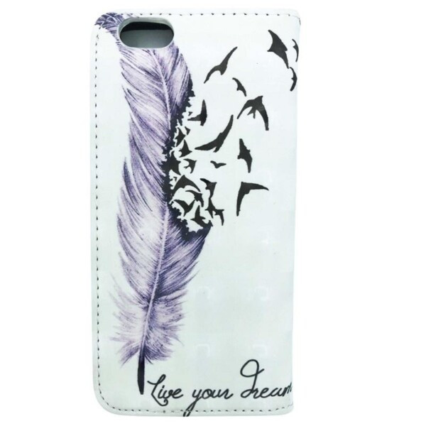 Etui iPhone 6 plume 1