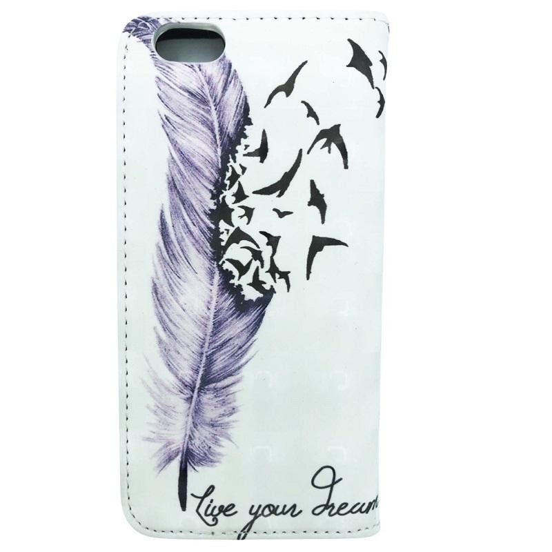 Etui iPhone 6 plume 1