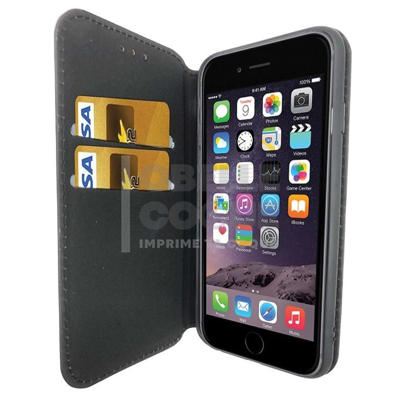 Etui iPhone 6 porte carte noir 3