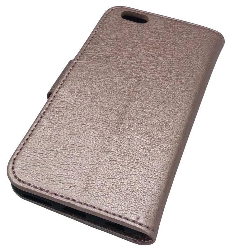Etui iPhone 6 portefeuille rose 4