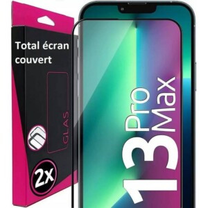 Film Verre trempe iPhone 13 Pro Max Total ecran
