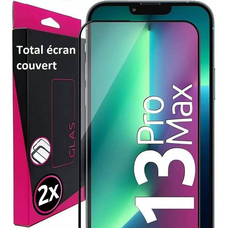 Film Verre trempe iPhone 13 Pro Max Total ecran