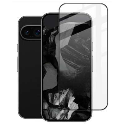 Film en verre trempé plein écran Google Pixel 9