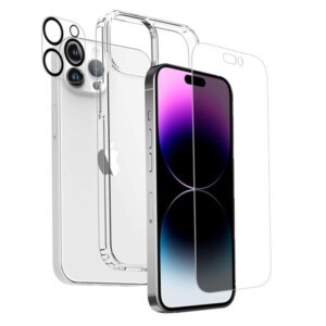 Pack Coque iPhone 14 Pro antichoc