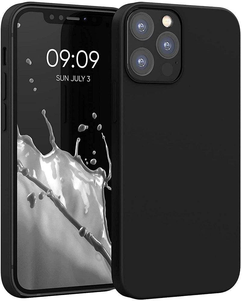 Pack Protection iPhone 12 Pro Coque Noire Verre Trempe 3
