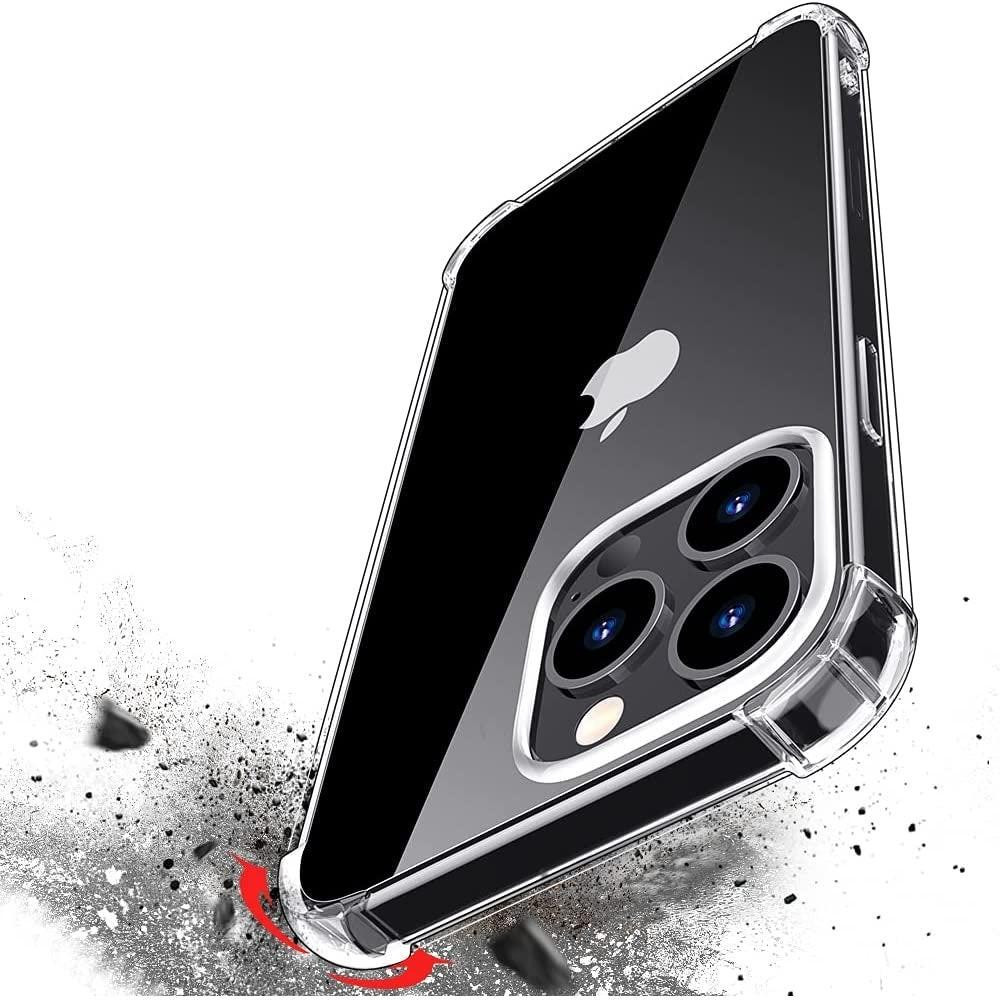 Pack Protection iPhone 13 Pro Coque Antichoc Verre trempe 3