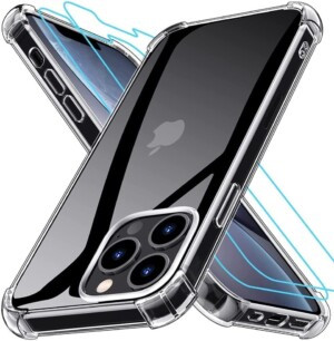 Pack Protection iPhone 13 Pro Max Coque Antichoc Verre trempe