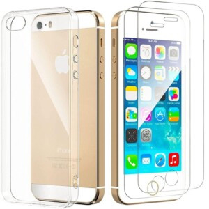Pack Protection iPhone 5s Coque Verre Trempe