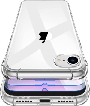 Pack Protection iPhone 8 Coque Antichoc Verre trempe