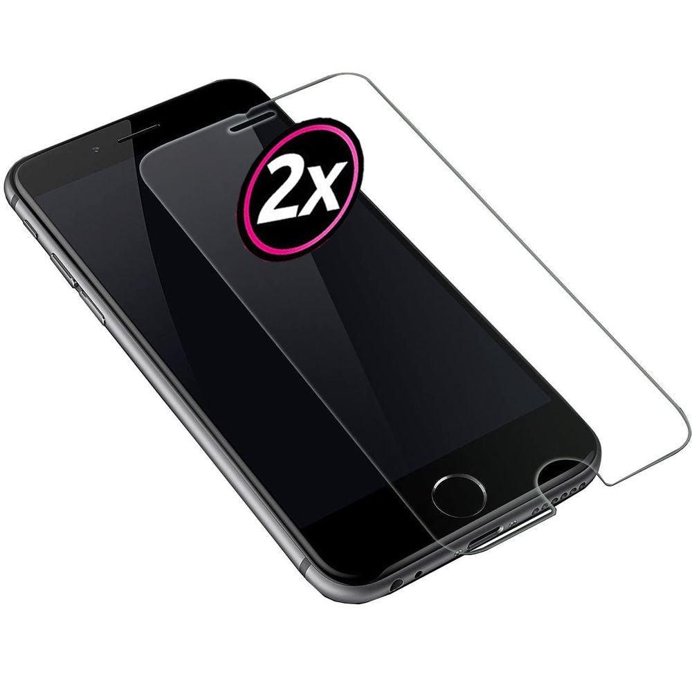 Pack Protection iPhone 8 Plus Coque Noire Verre Trempe 2