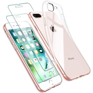 Pack Protection iPhone 8 Plus Coque Verre Trempe