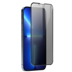 Verre trempe anti espion iPhone 13 pro max 4