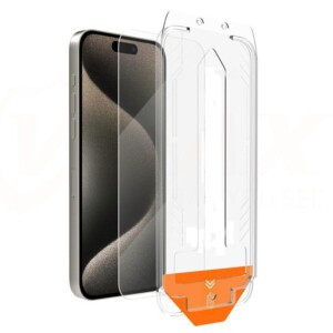 Verre trempé iPhone 13 Pro Max avec kit d'installation