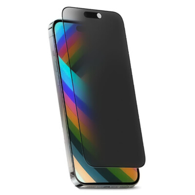Verre trempé iPhone 16 Plus anti espion