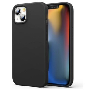 coque iPhone 13 mini silicone noir souple