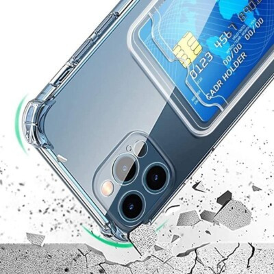 coque iphone 12 transparente porte carte