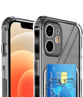 coque iphone 12 transparente porte carte