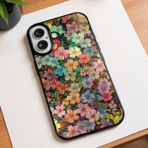Coque iPhone 16 flora