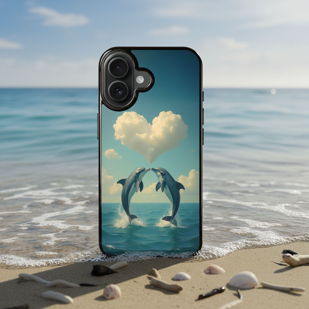 Coque iPhone 17 Dauphin