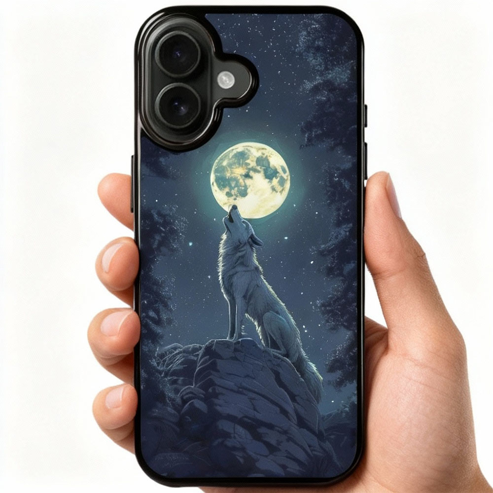 Coque iPhone 17 Loup majestueux