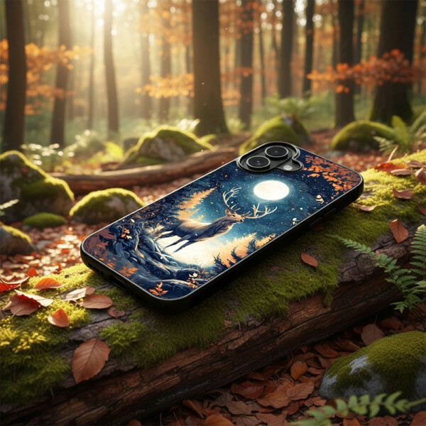 Coque iPhone 17 cerf incroyable