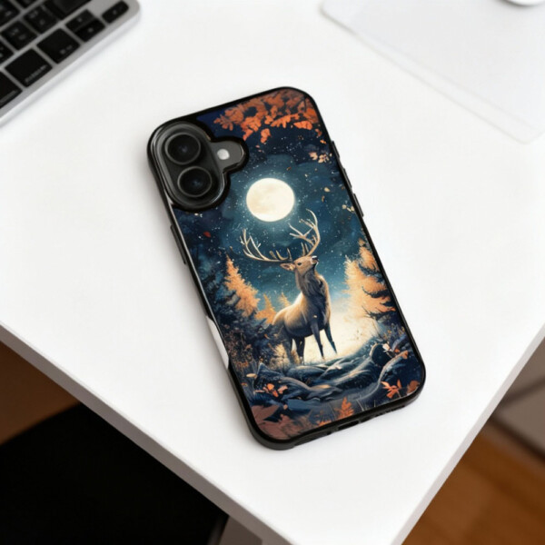 Coque iPhone 17 cerf sublime
