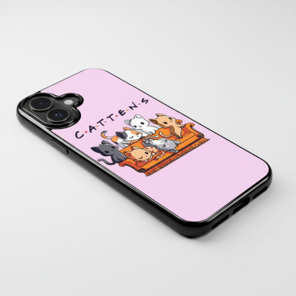 Coque iPhone 17 chatons