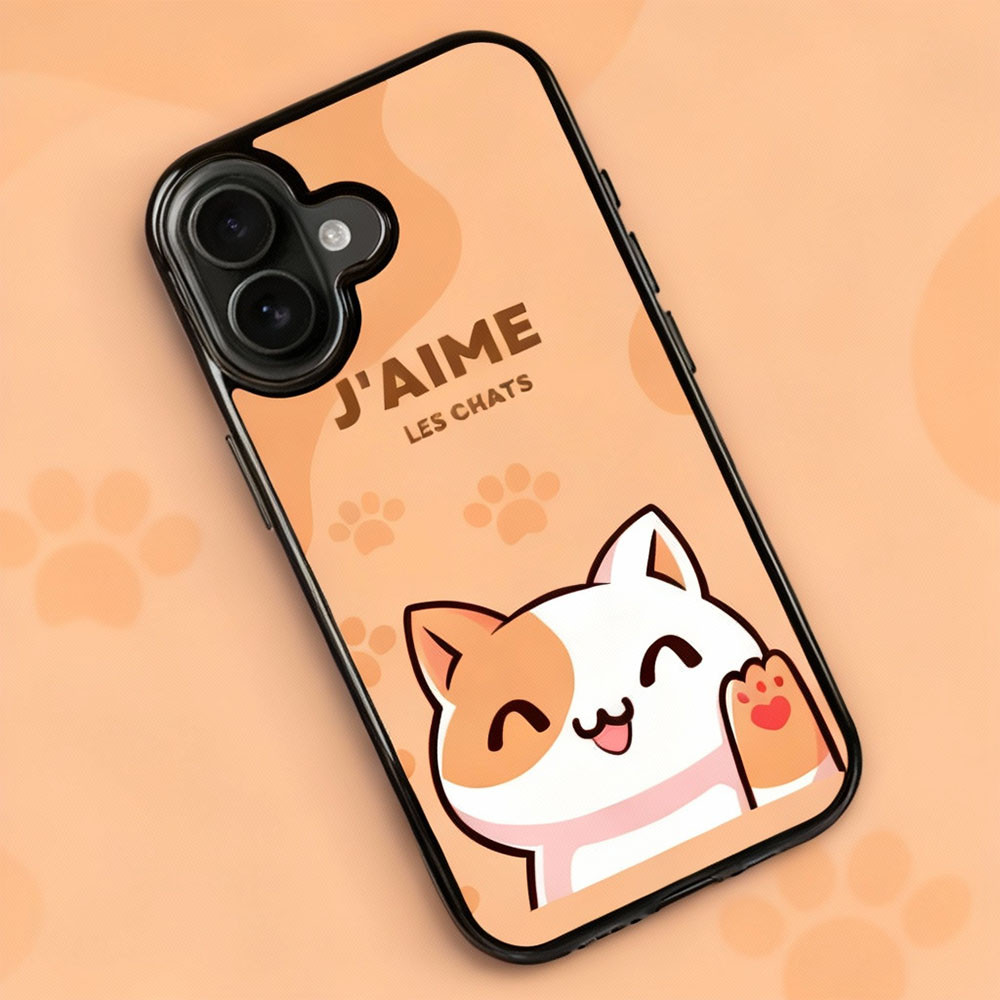 Coque iPhone 17 chats