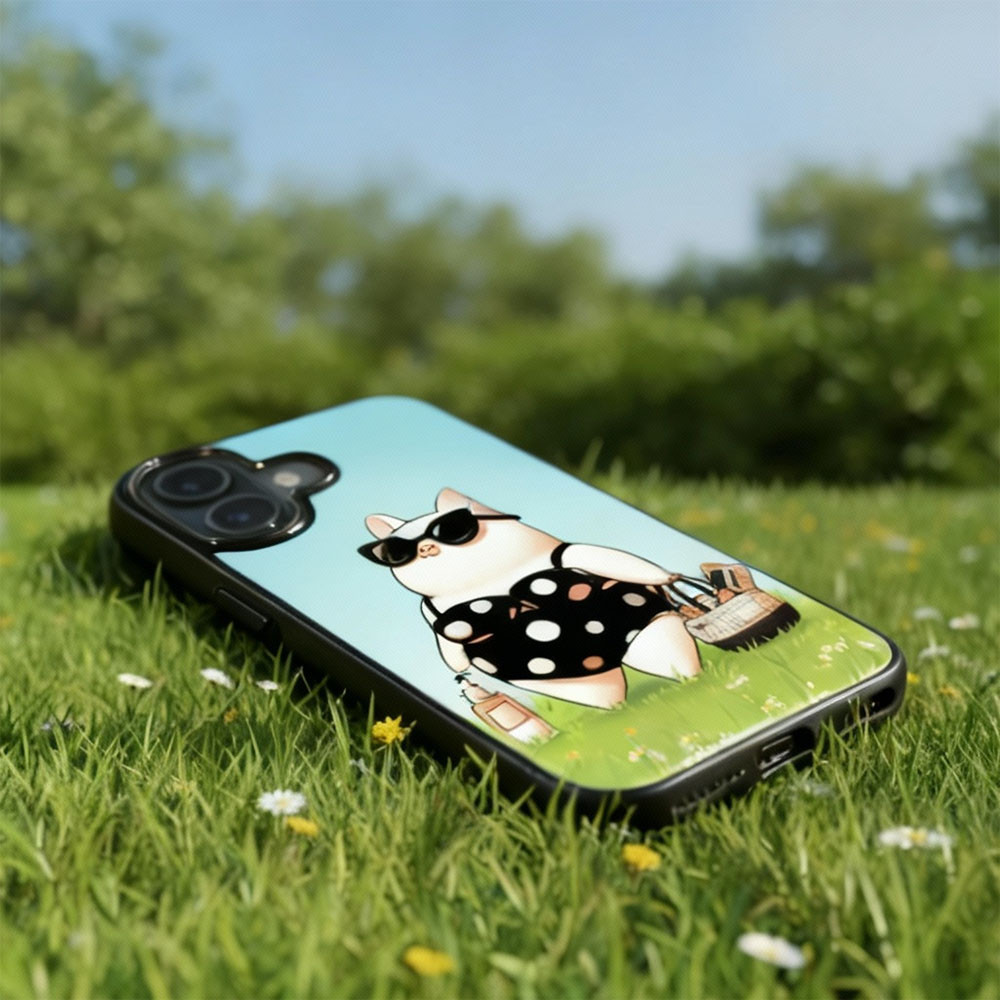 Coque iPhone 17 cochon