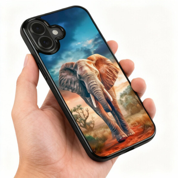 Coque iPhone 17 éléphant antichoc