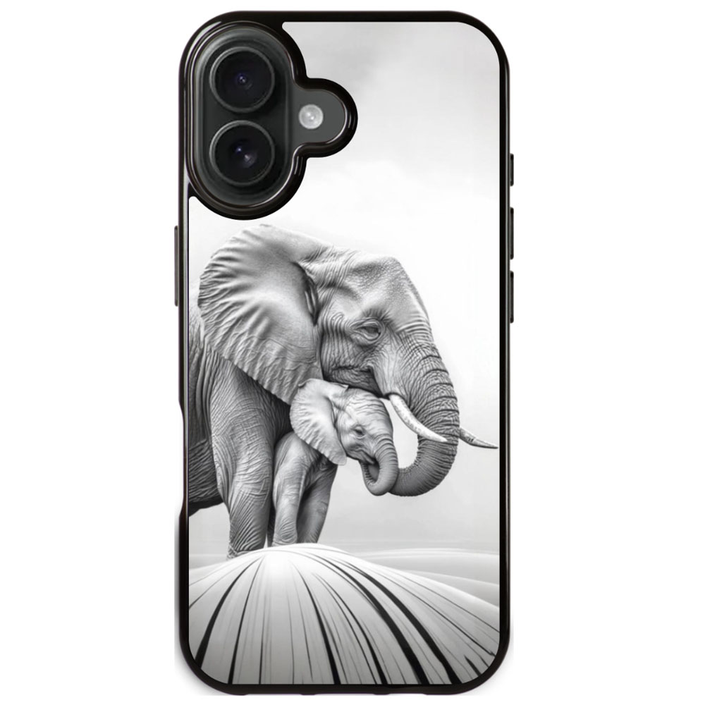 Coque iPhone 17 éléphant magnifique