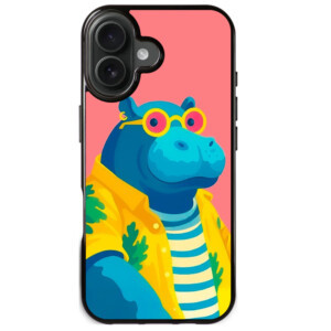Coque iPhone 17 hippo chic incroyable