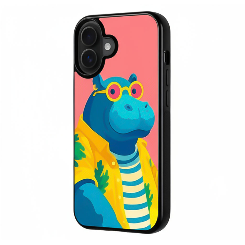Coque iPhone 17 hippo