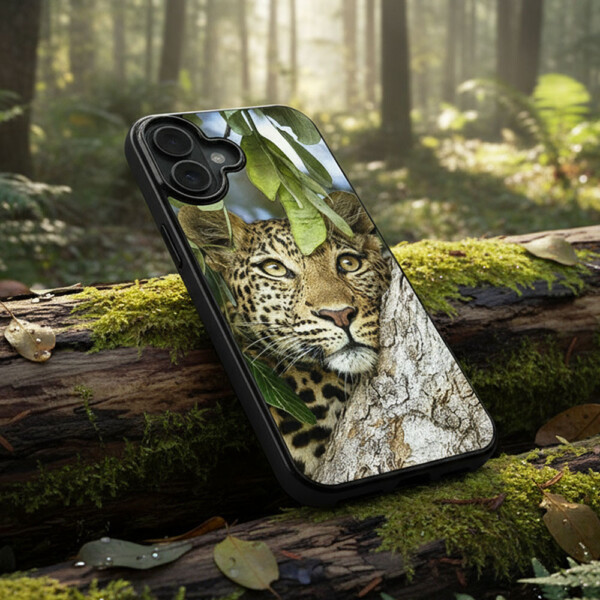 Coque iPhone 17 léopard