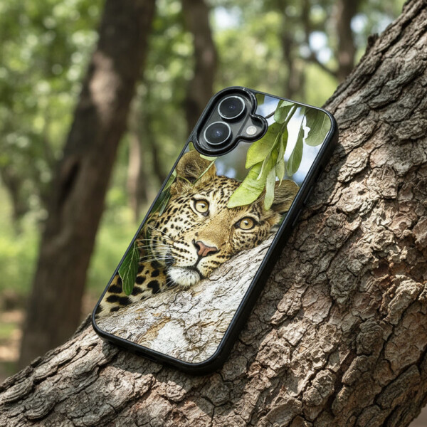 Coque iPhone 17 leopard sublime