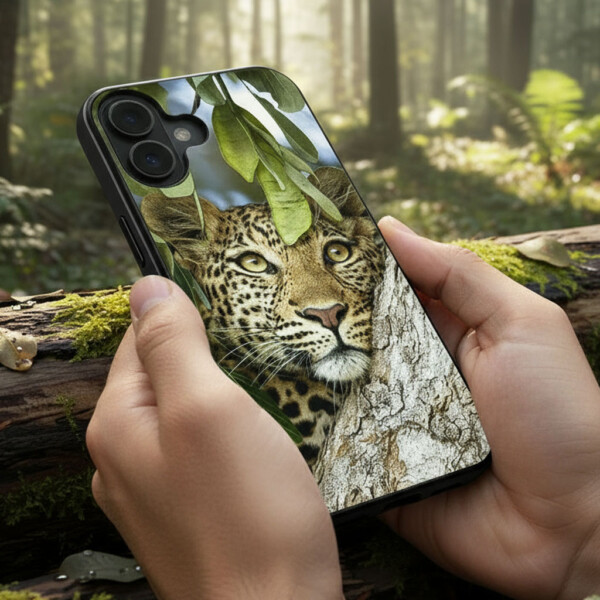 Coque iPhone 17 léopard sublime